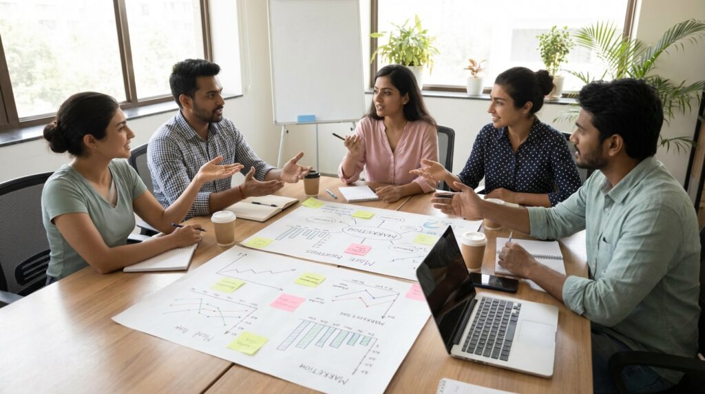 digital marketing for startups planning customer acquisition and online growth strategy