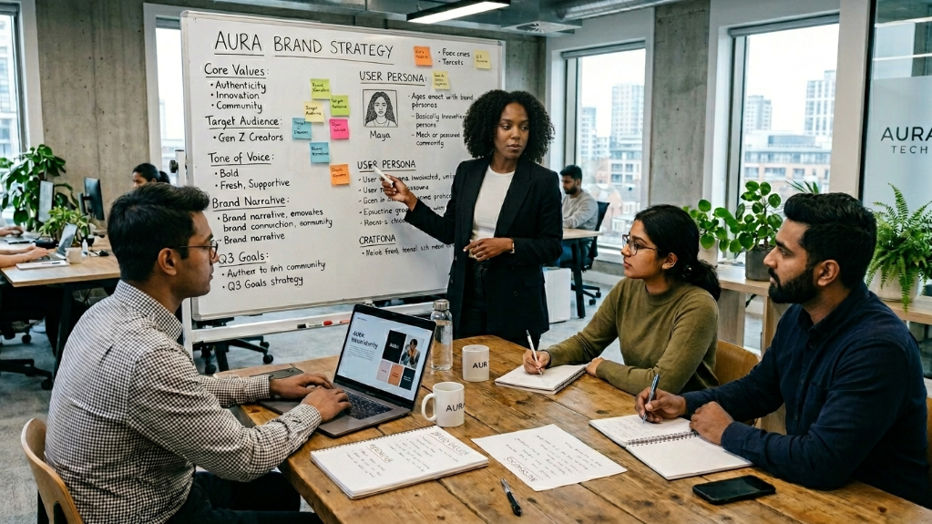 branding strategy for startups planning session