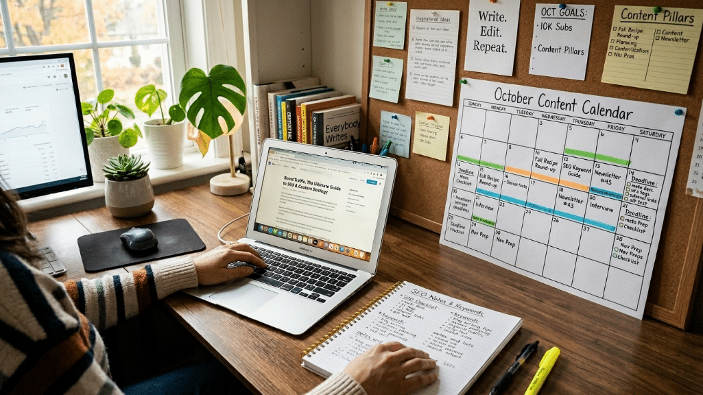  blog marketing strategy content planning workflow
