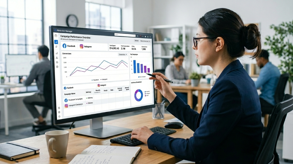 social media advertising services campaign optimisation 