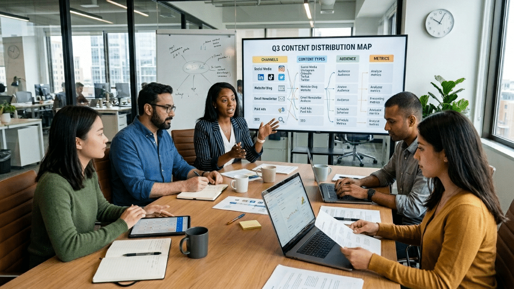 content distribution strategy for online growth
