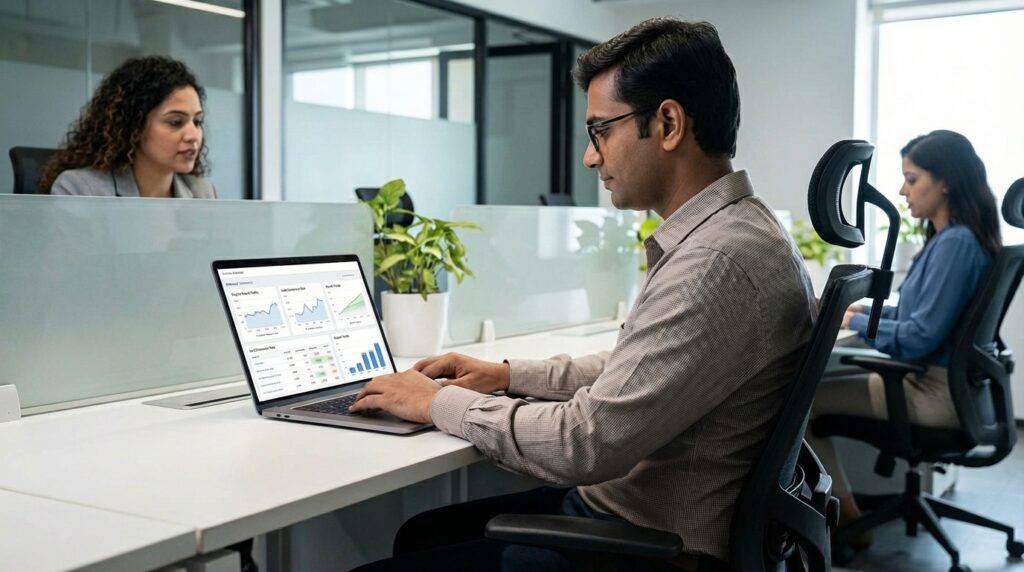 B2B SEO strategy analysis for organic lead generation growth