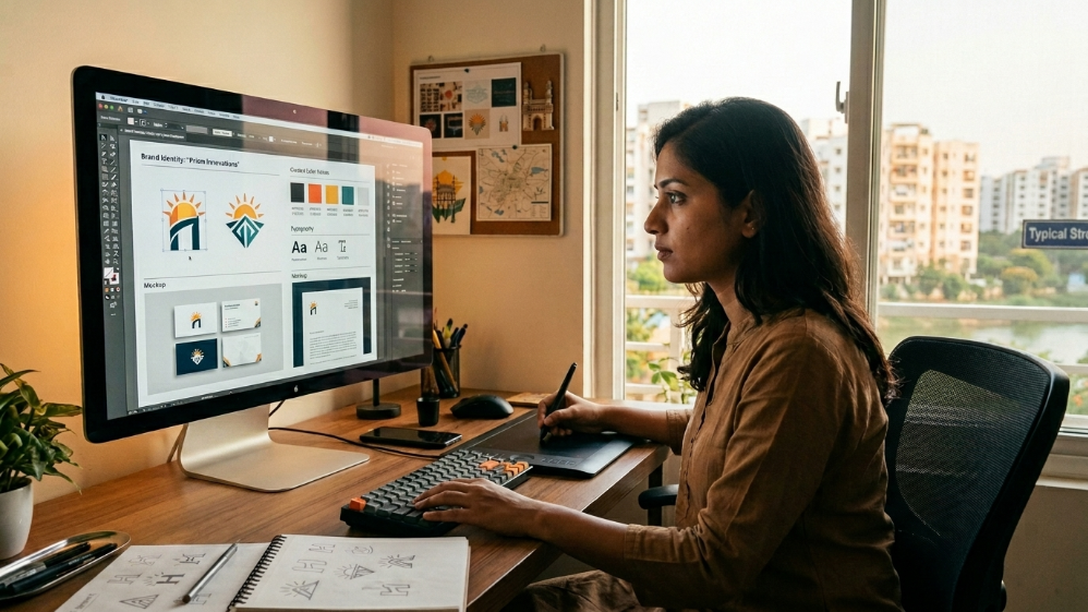 brand identity design india creative process
