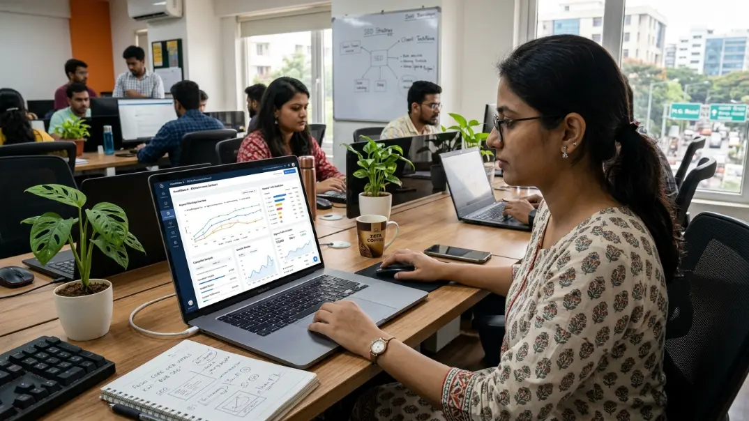 AI SEO tools and SEO tools for small business dashboard