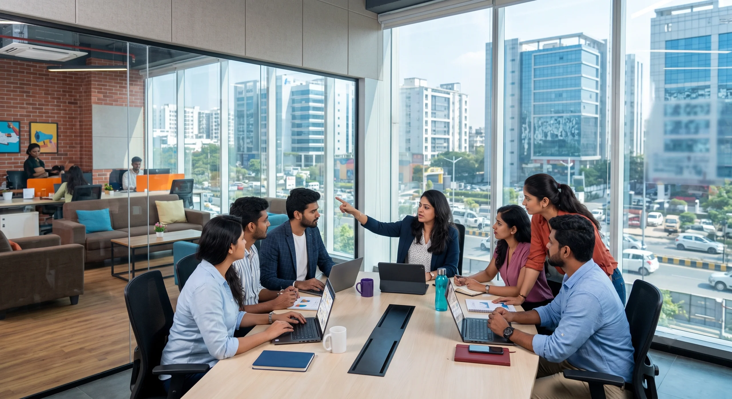 digital marketing agency Hyderabad ROI-driven marketing strategy meeting
