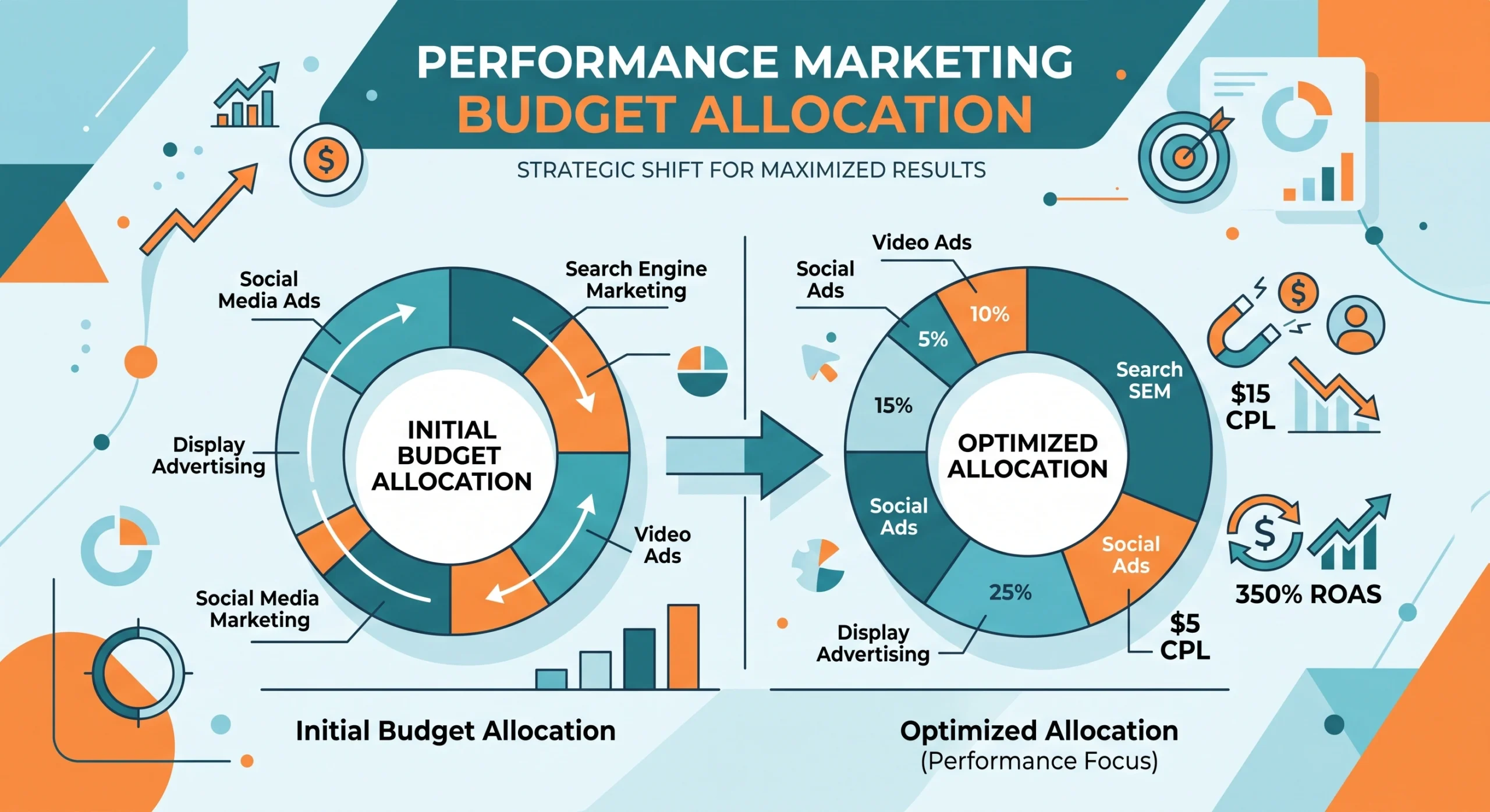 Performance marketing agency in Hyderabad optimising campaign budget allocation