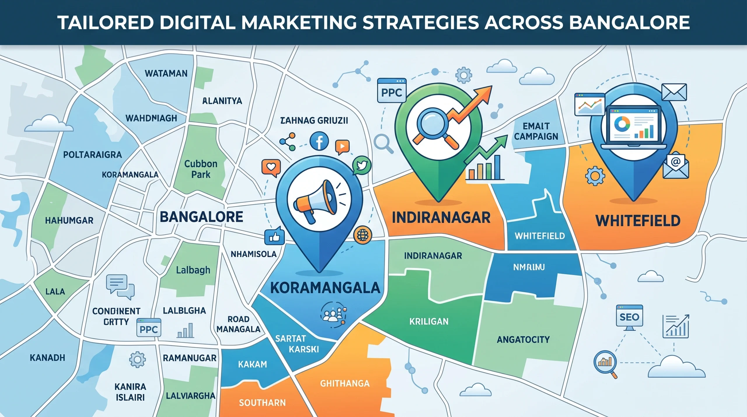 Digital marketing Bangalore campaign strategy tailored to local neighbourhood audiences
